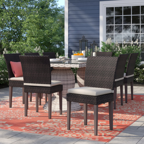 Sol 72 Outdoor™ Stratford Patio Dining Chair with Cushion & Reviews